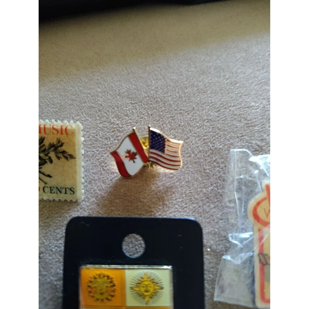 Assorted Pins Lot Or 5